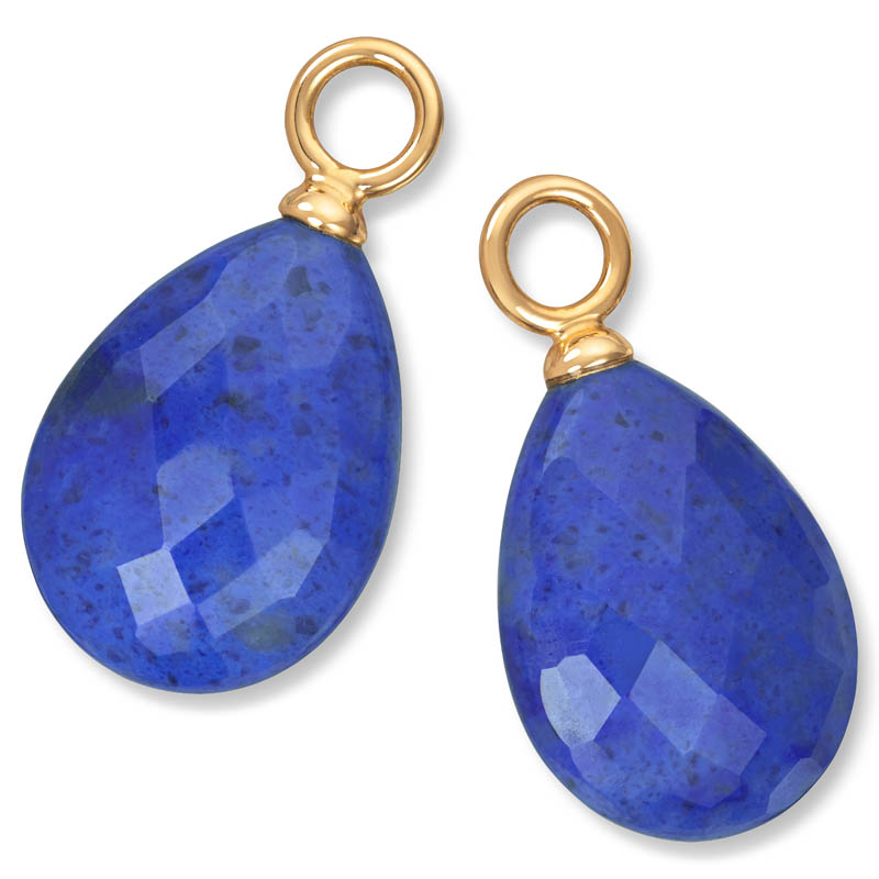 Charms til øreringer blå Dumortierite - Bilde 3