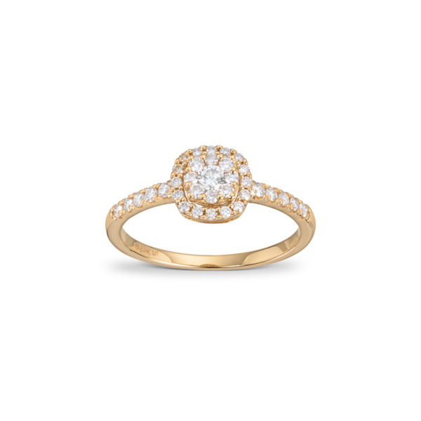 0,51 ct. diamantring