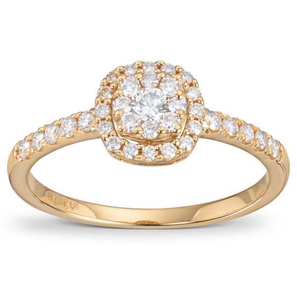 0,51 ct. diamantring - Bilde 2