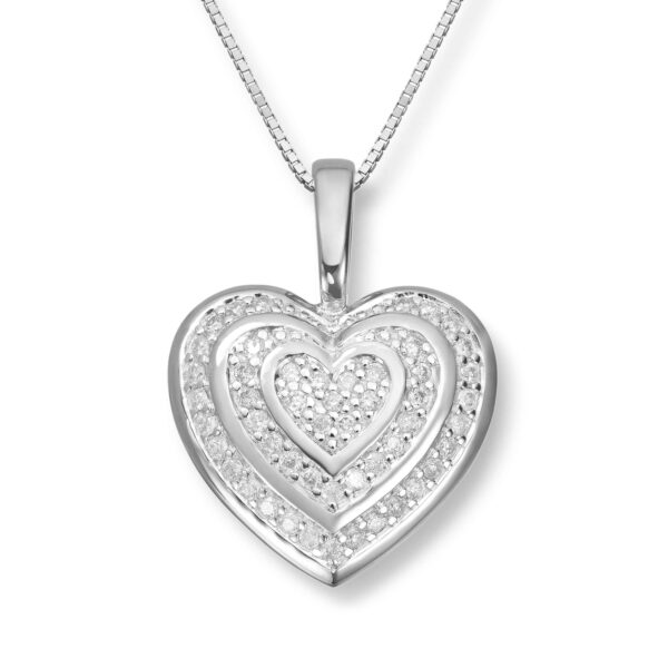 Design diamanthjerte 0,25 ct. - Bilde 2