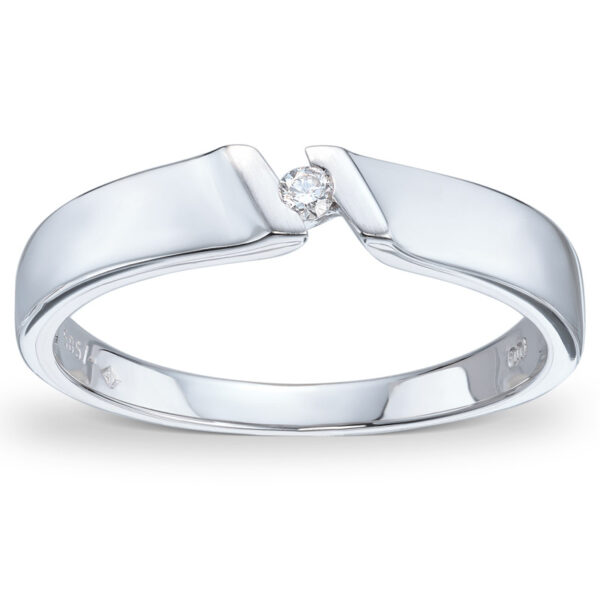 Design diamantring 0,04ct. - Bilde 2