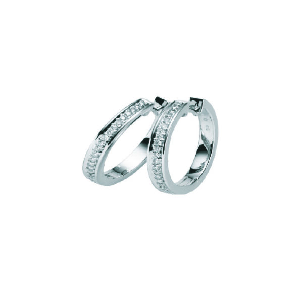 Diamantøreringer 0,30 ct.
