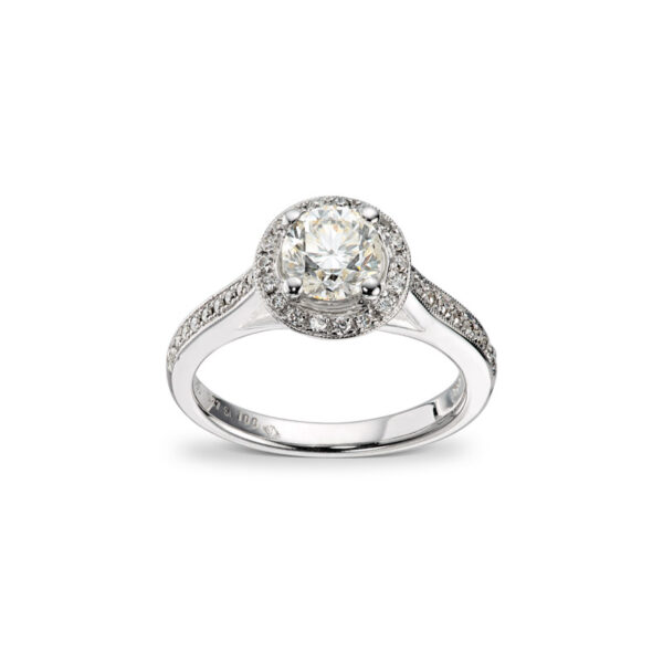 Diamantring 1,27ct