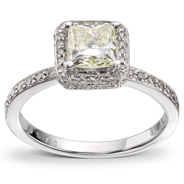 Diamantring 1,31ct - Bilde 2