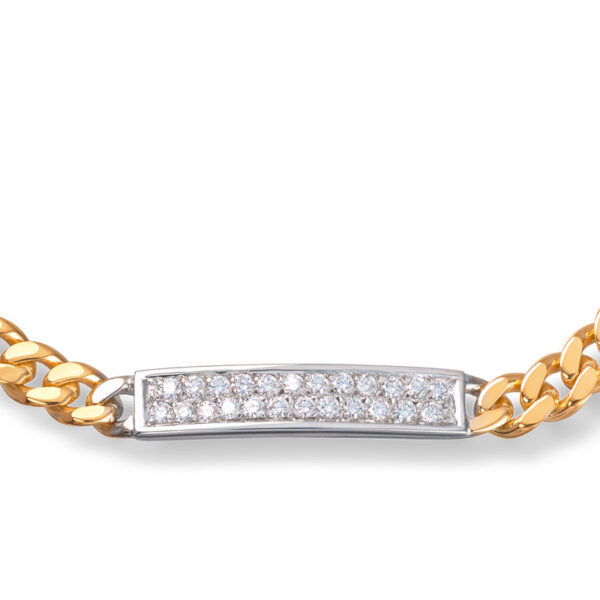 Panserarmbånd 10 gram 0,24ct - Bilde 2
