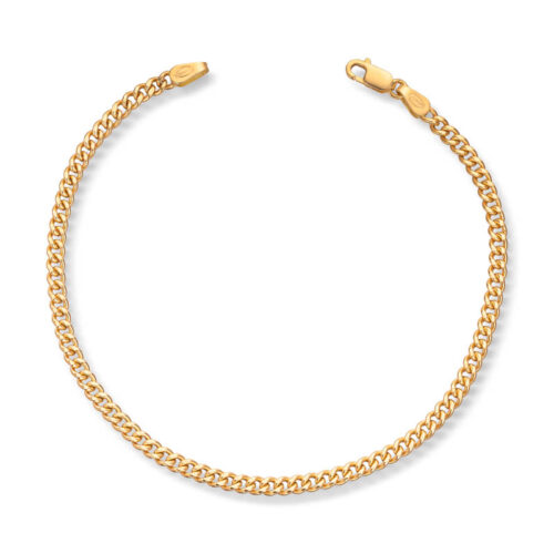 Gullarmbånd panser 3 gram 18kt