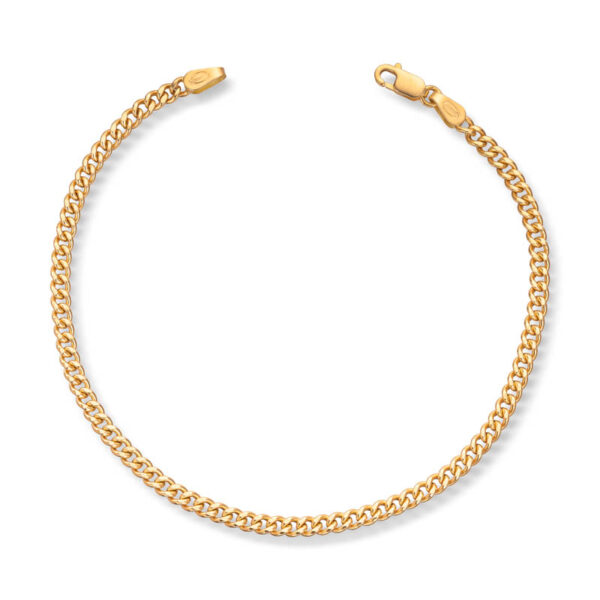 Gullarmbånd panser 3 gram 18kt