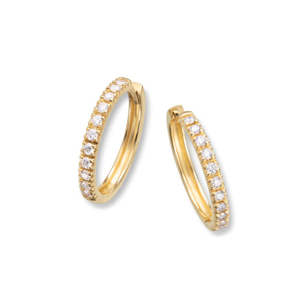 Diamantøreringer 0,48ct