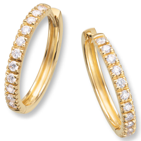 Diamantøreringer 0,48ct - Bilde 2