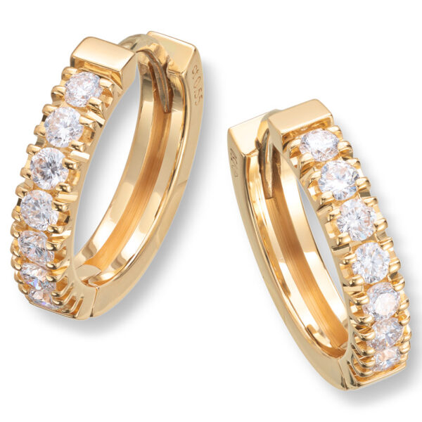 Diamantøreringer 0,55ct - Bilde 2