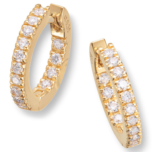 Diamantøreringer 0,35ct - Bilde 2