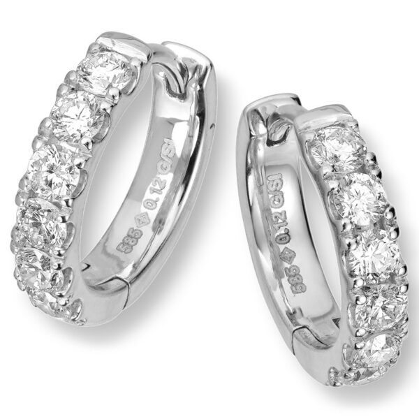 Diamantøreringer 0,48 ct. - Bilde 2