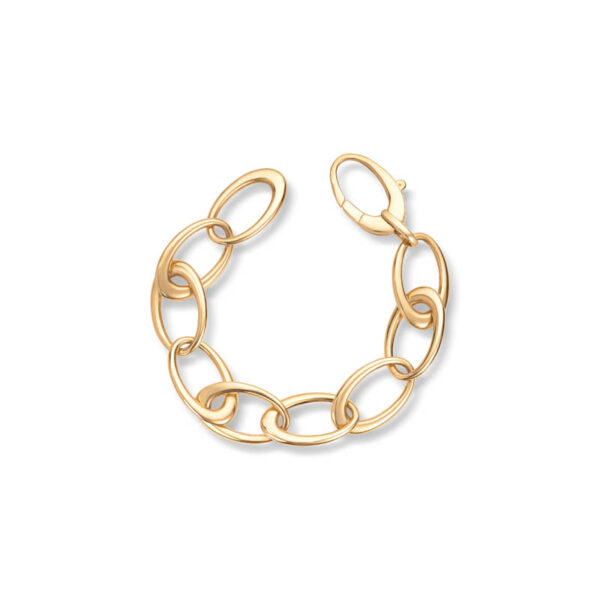 Gullarmbånd rund clipchain 20 gram