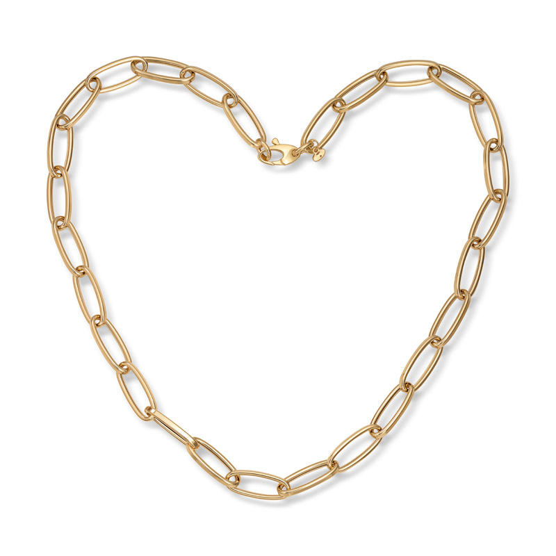 Gult gull kjede clipchain 13,5 gram