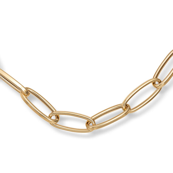 Gult gull kjede clipchain 13,5 gram - Bilde 2