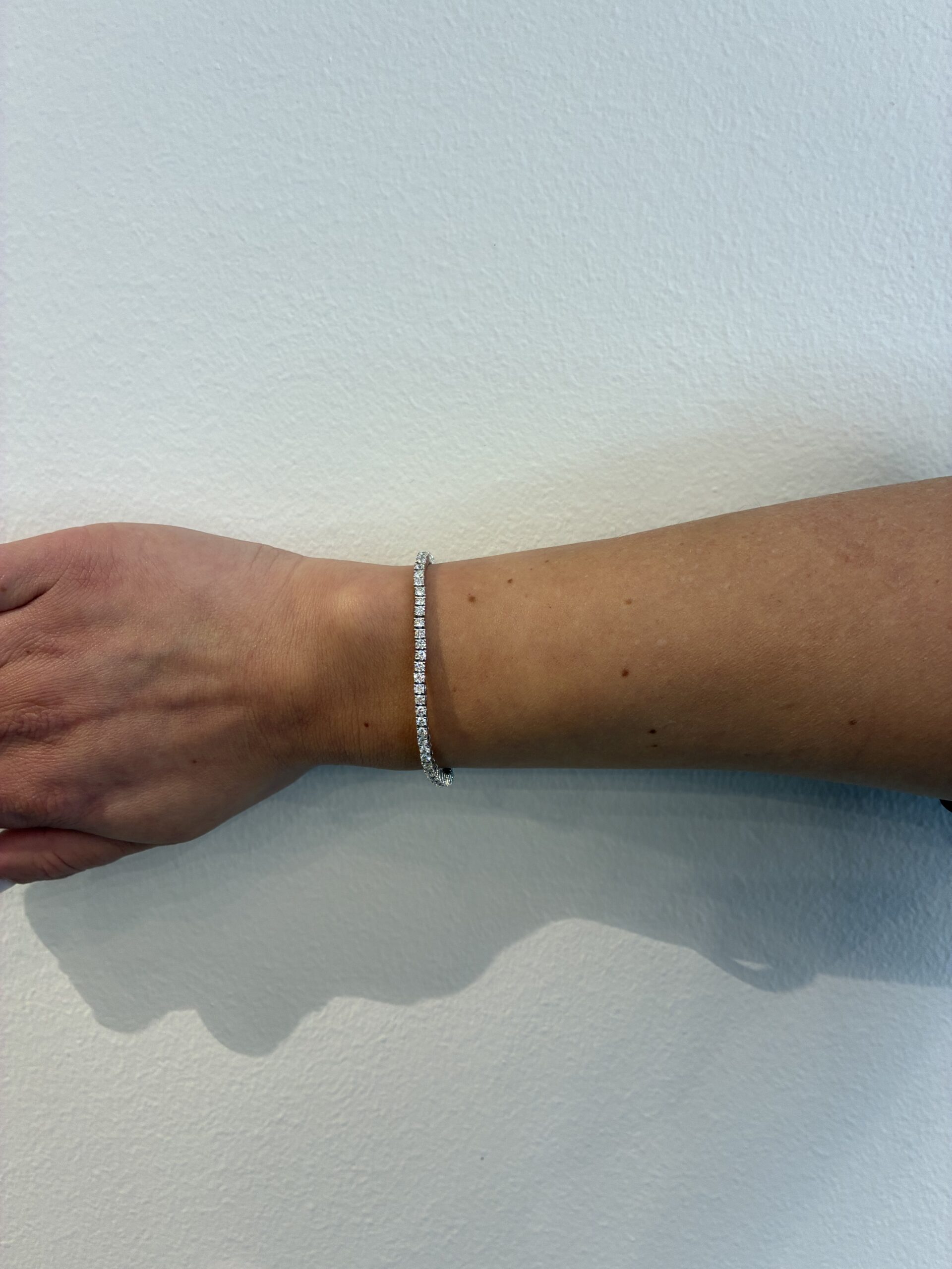 Tennisarmbånd stretch 3,40ct - Bilde 2
