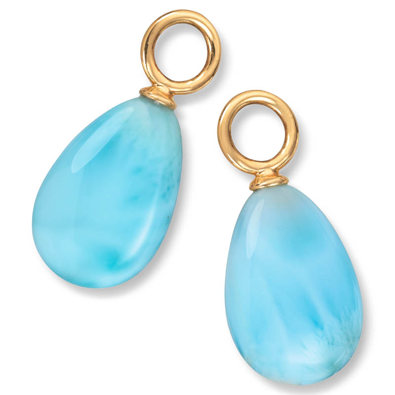 Charms til øreringer Larimar - Bilde 3