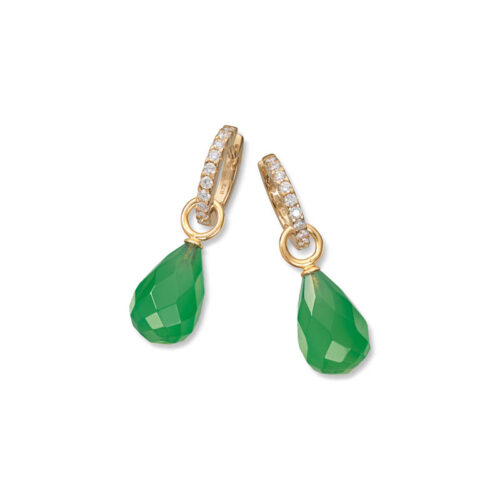 Charms til øreringer Agat