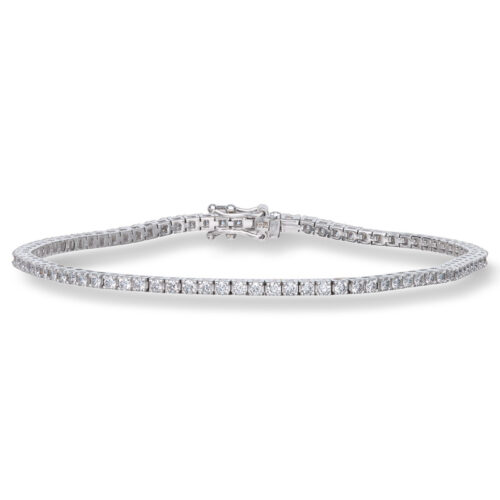 Tennisarmbånd 2,00ct tw-si i hvitt gull