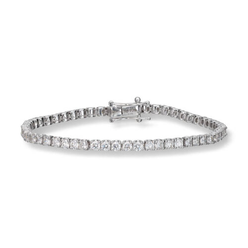 Tennisarmbånd 4,00ct tw-si kurvet