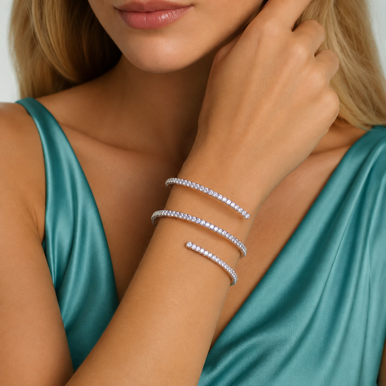 Diamantarmring Twist - Bilde 2