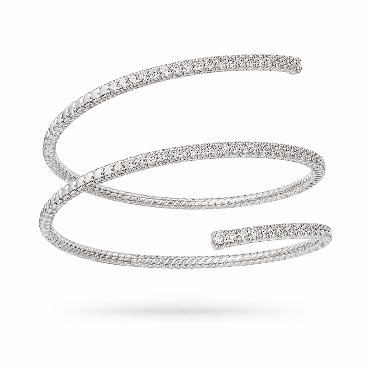 Diamantarmring Twist